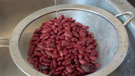 1. Rinse the beans