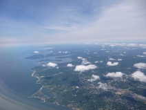 Flying into Maine